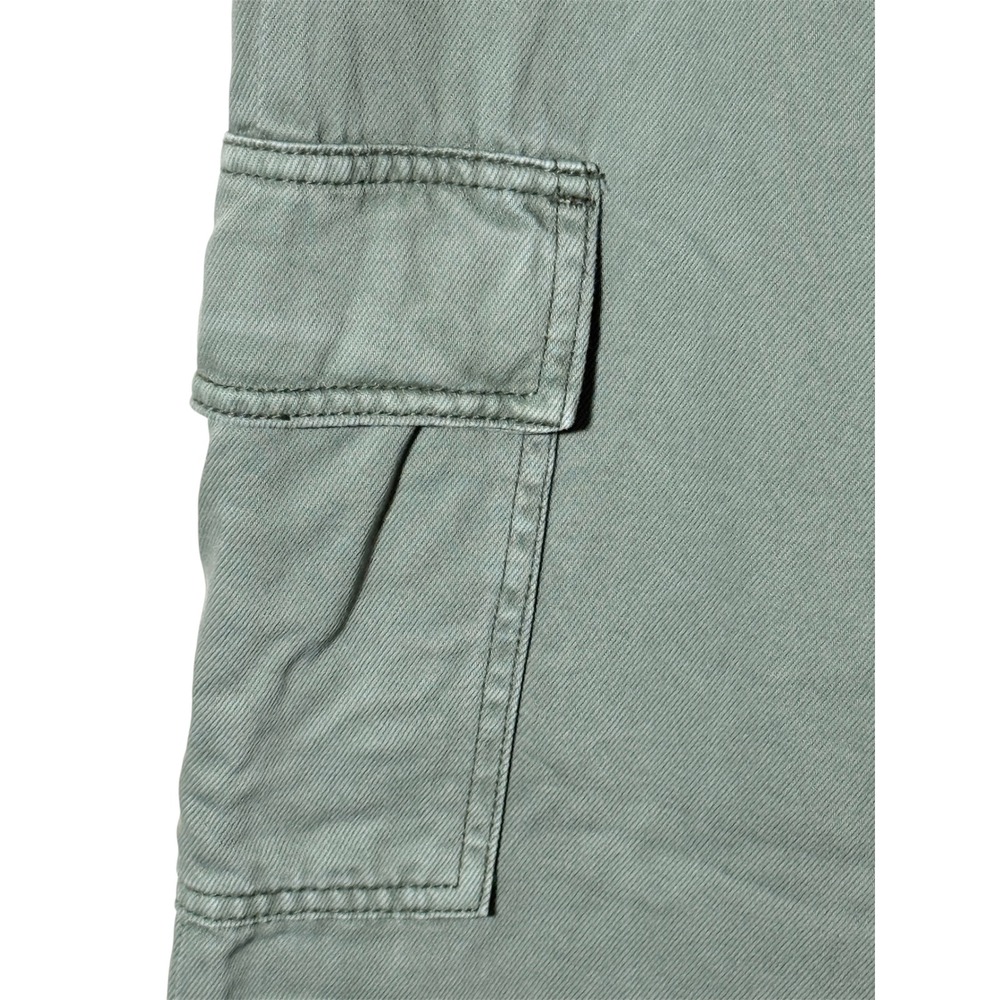 Vervet Blue Sage Green Cargo Pants 27 Womens Wide Leg Utility - Picture 4 of 11